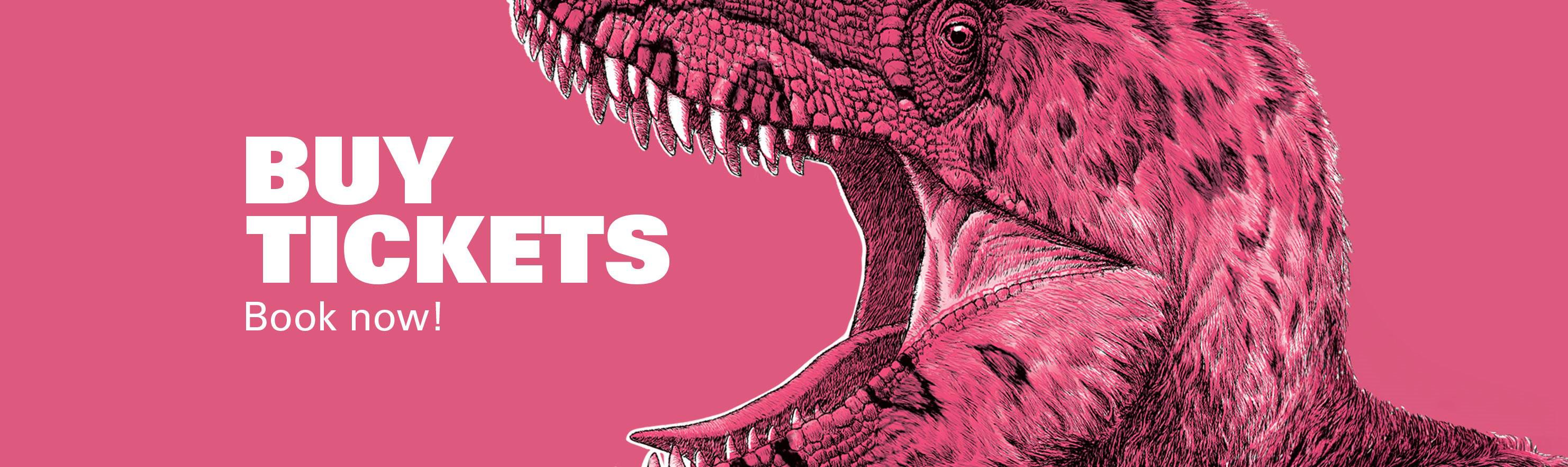 buy tickets pink graphic